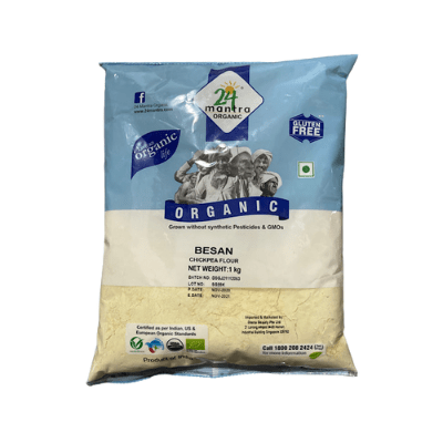 24 Mantra Organic Besan Flour (gram Flour)