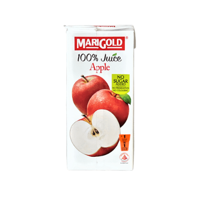 Marigold 100% Apple Juice No Sugar Added 1 L