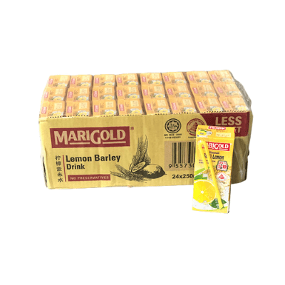 Marigold Less Sugar Lemon Barley 24 X 250 Ml