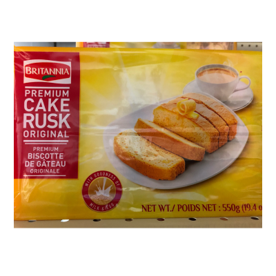 Britannia Cake Rusk 550g